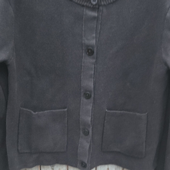 Everlane Charcoal Women's Cardigan - Picture 3 of 8